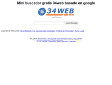 Tablet Screenshot of 34web.com